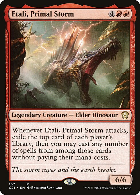 Etali, Primal Storm - Commander 2021 Rare Card