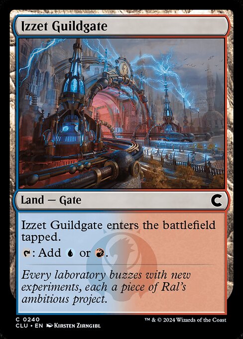 Izzet Guildgate - Ravnica: Clue Edition Common Card