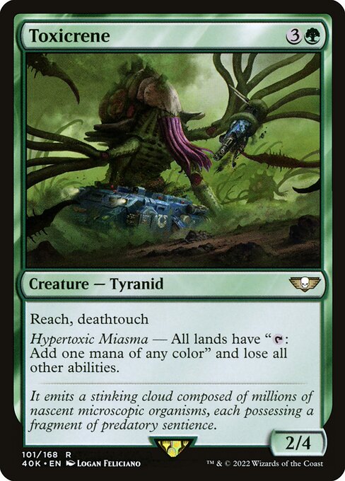 Toxicrene - Warhammer 40,000 Commander Rare Card