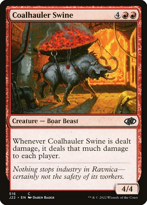 Coalhauler Swine - Jumpstart 2022 Common Card