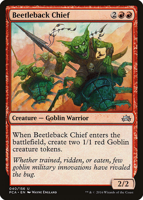 Beetleback Chief - Planechase Anthology Uncommon Card