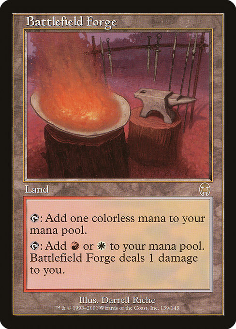 Battlefield Forge - Apocalypse Rare Card