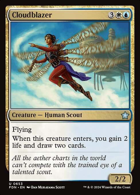 Cloudblazer - Foundations Uncommon Card