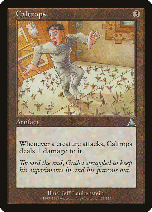 Caltrops - Urza's Destiny Uncommon Card