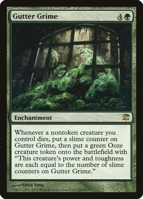 Gutter Grime - Innistrad Rare Card