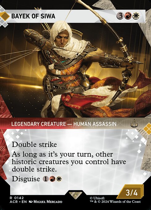 Bayek of Siwa - Assassin's Creed Rare Card