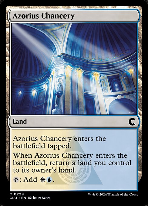 Azorius Chancery - Ravnica: Clue Edition Common Card
