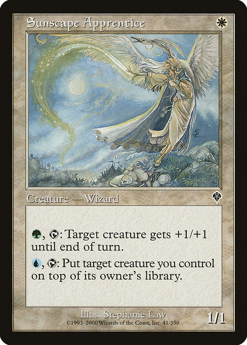 Sunscape Apprentice - Invasion Common Card