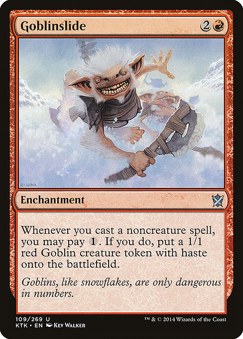 Goblinslide - Khans of Tarkir Uncommon Card