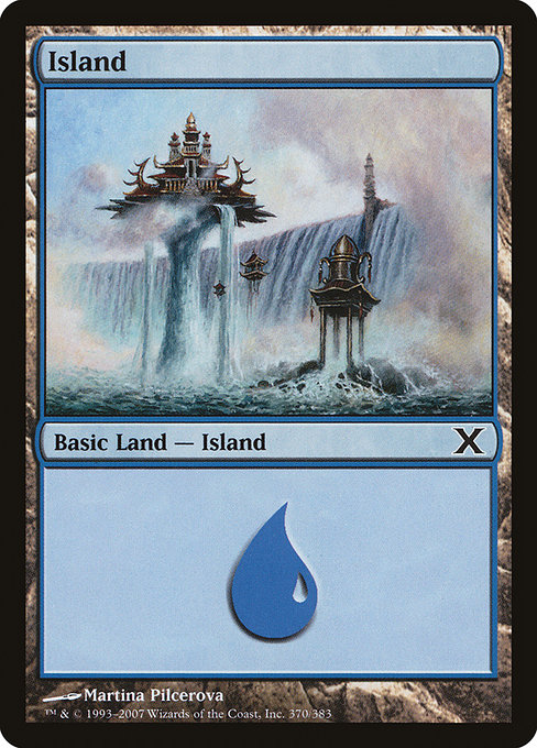 Island - Tenth Edition Common Card