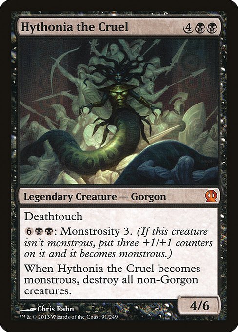 Hythonia the Cruel - Theros Mythic Card