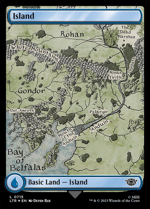 Island - The Lord of the Rings: Tales of Middle-earth Common Card