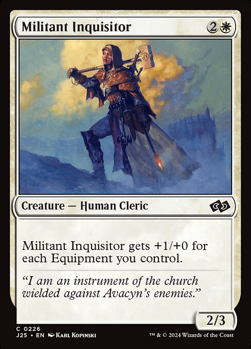 Militant Inquisitor - Foundations Jumpstart Common Card