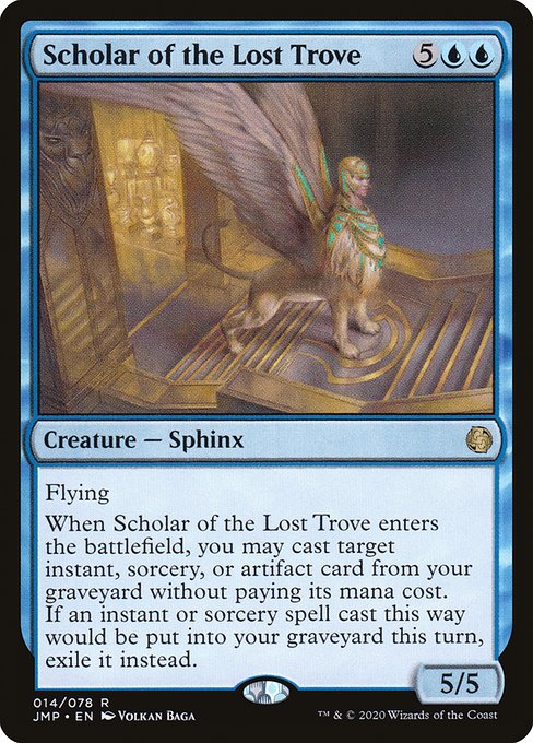 Scholar of the Lost Trove - Jumpstart Rare Card