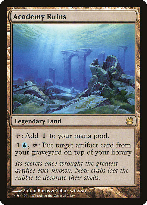 Academy Ruins - Modern Masters Rare Card