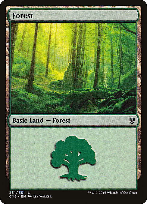 Forest - Commander 2016 Common Card