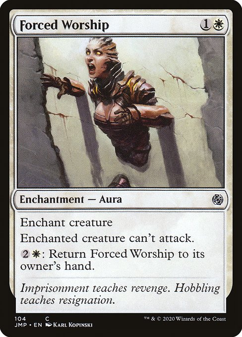 Forced Worship - Jumpstart Common Card
