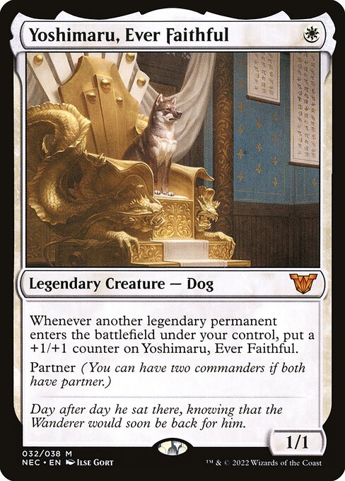 Yoshimaru, Ever Faithful - Neon Dynasty Commander Mythic Card