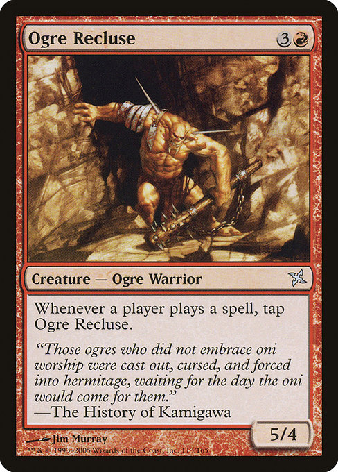Ogre Recluse - Betrayers of Kamigawa Uncommon Card