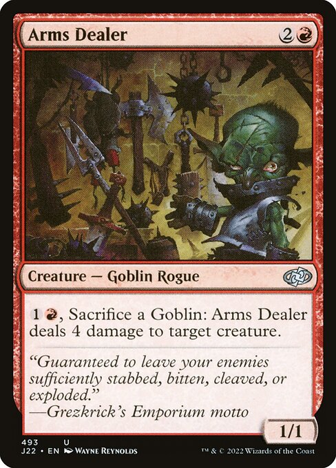 Arms Dealer - Jumpstart 2022 Uncommon Card