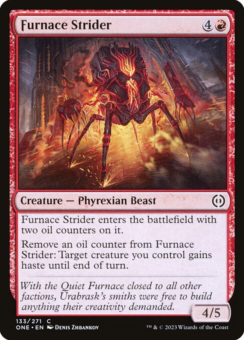Furnace Strider - Phyrexia: All Will Be One Common Card