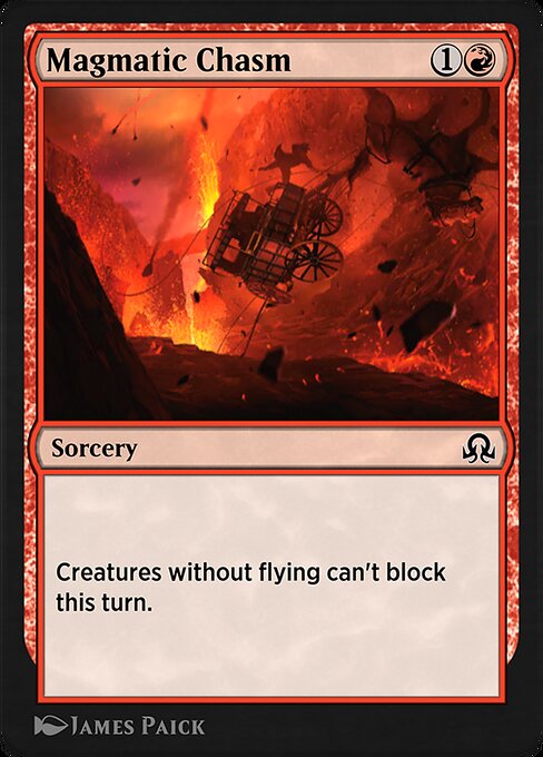 Magmatic Chasm - Shadows over Innistrad Remastered Common Card