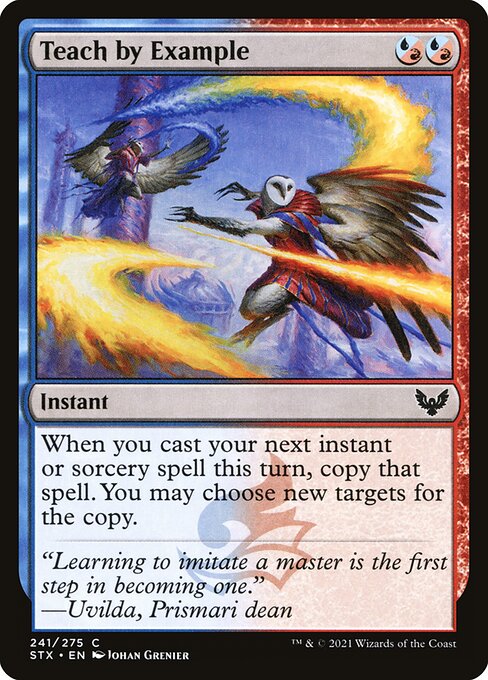 Teach by Example - Strixhaven: School of Mages Common Card