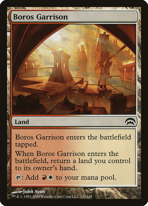 Boros Garrison - Planechase Common Card