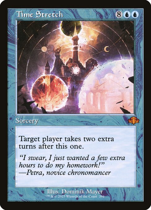 Time Stretch - Dominaria Remastered Mythic Card
