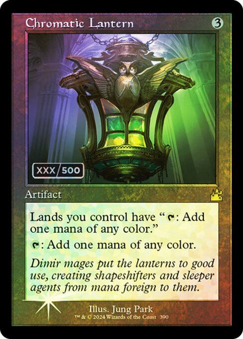Chromatic Lantern - Ravnica Remastered Rare Card