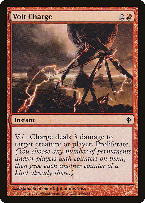 Volt Charge - New Phyrexia Common Card