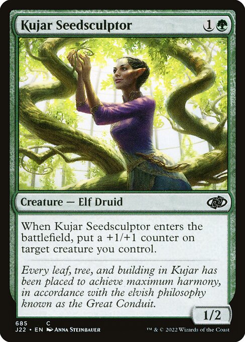 Kujar Seedsculptor - Jumpstart 2022 Common Card