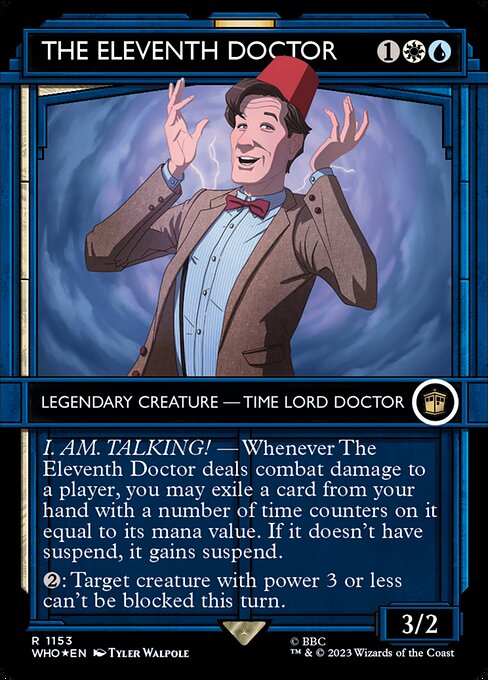 The Eleventh Doctor - Doctor Who Rare Card