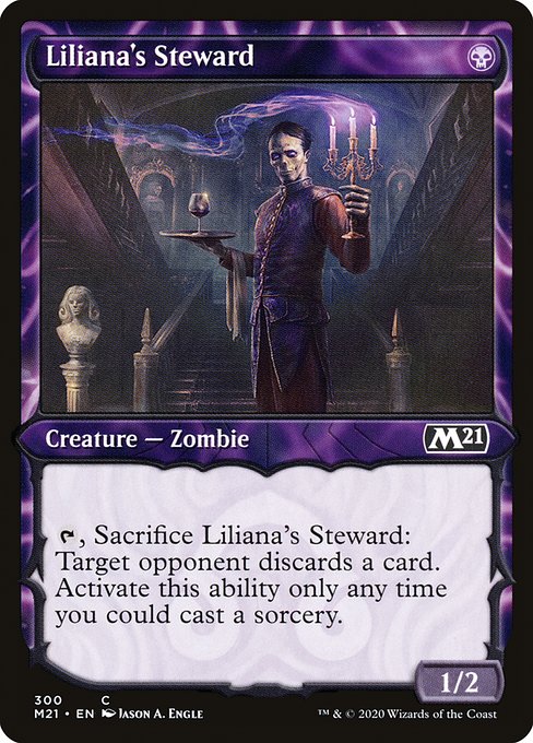 Liliana's Steward - Core Set 2021 Common Card
