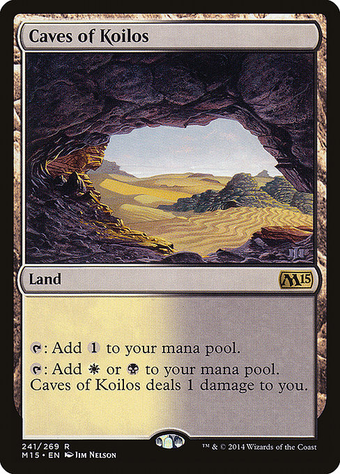Caves of Koilos - Magic 2015 Rare Card