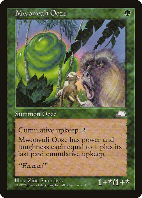 Mwonvuli Ooze - Weatherlight Rare Card