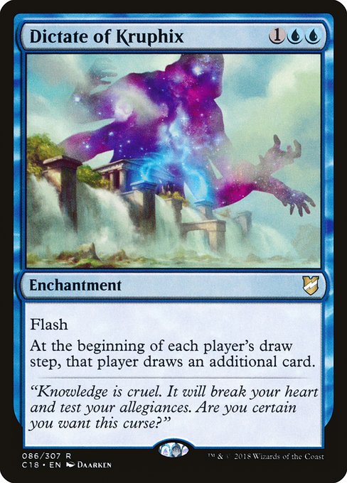Dictate of Kruphix - Commander 2018 Rare Card
