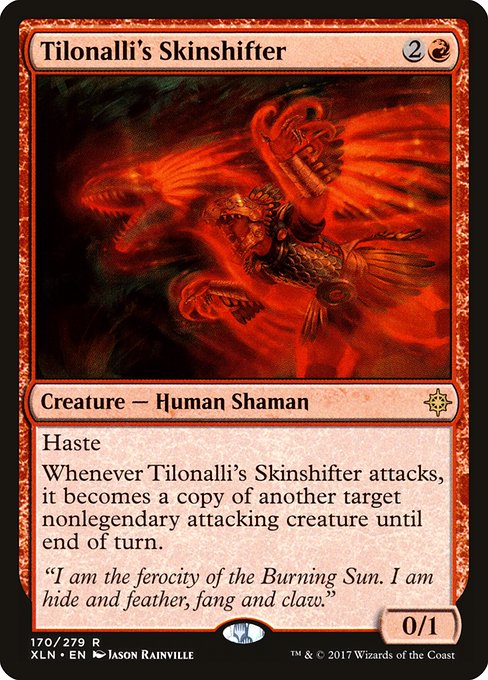 Tilonalli's Skinshifter - Ixalan Rare Card
