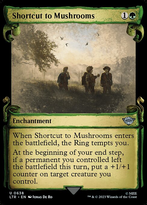 Shortcut to Mushrooms - The Lord of the Rings: Tales of Middle-earth Uncommon Card