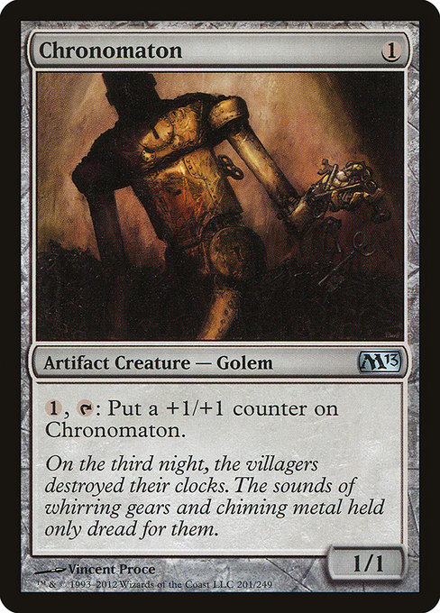 Chronomaton - Magic 2013 Uncommon Card