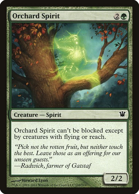 Orchard Spirit - Innistrad Common Card
