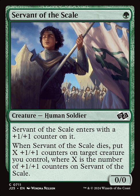 Servant of the Scale - Foundations Jumpstart Common Card