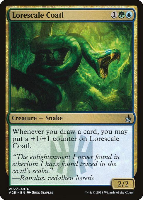 Lorescale Coatl - Masters 25 Uncommon Card