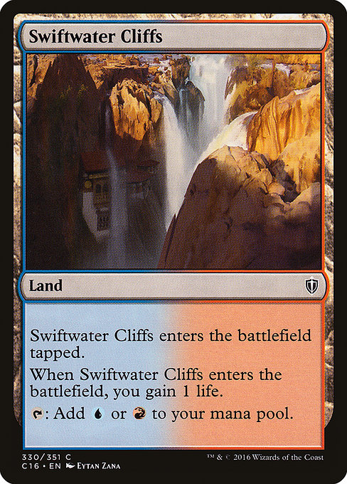 Swiftwater Cliffs - Commander 2016 Common Card