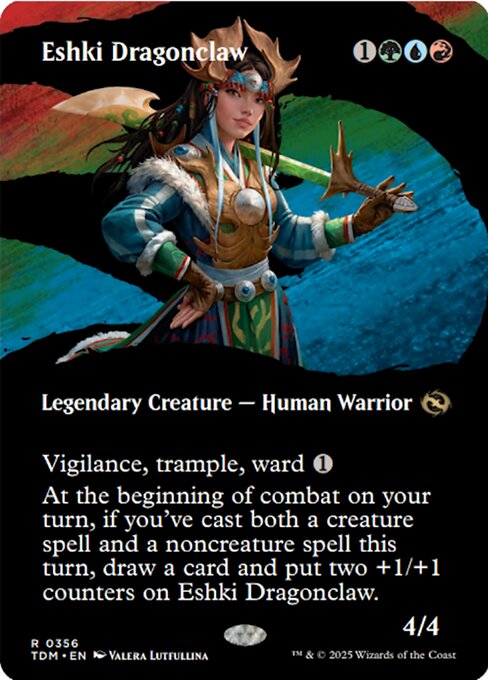 Eshki Dragonclaw - Tarkir: Dragonstorm Rare Card