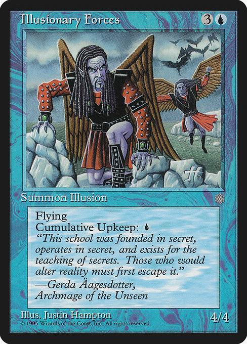 Illusionary Forces - Ice Age Common Card
