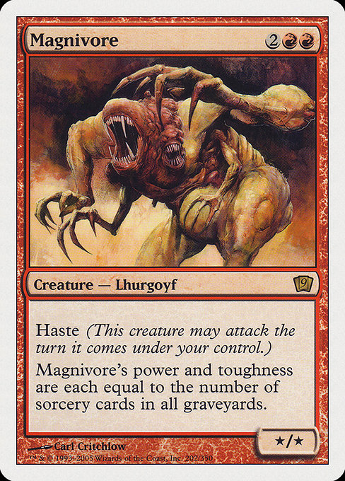 Magnivore - Ninth Edition Rare Card