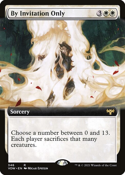 By Invitation Only - Innistrad: Crimson Vow Rare Card