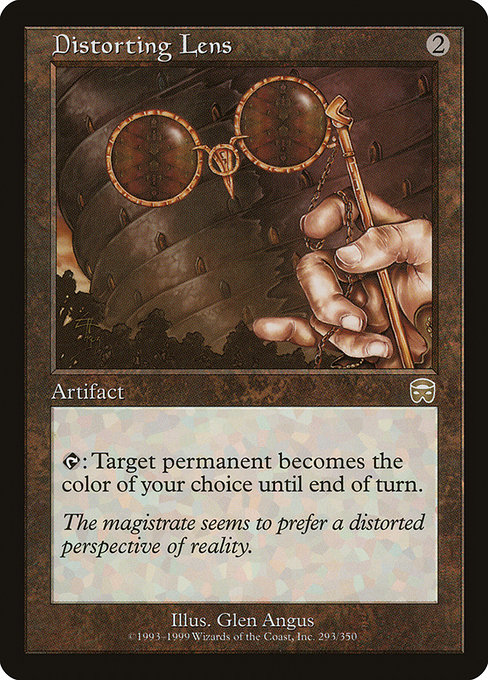 Distorting Lens - Mercadian Masques Rare Card