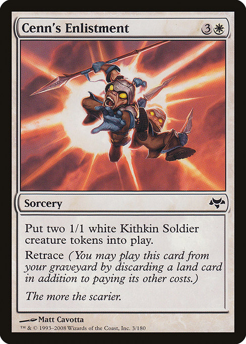 Cenn's Enlistment - Eventide Common Card